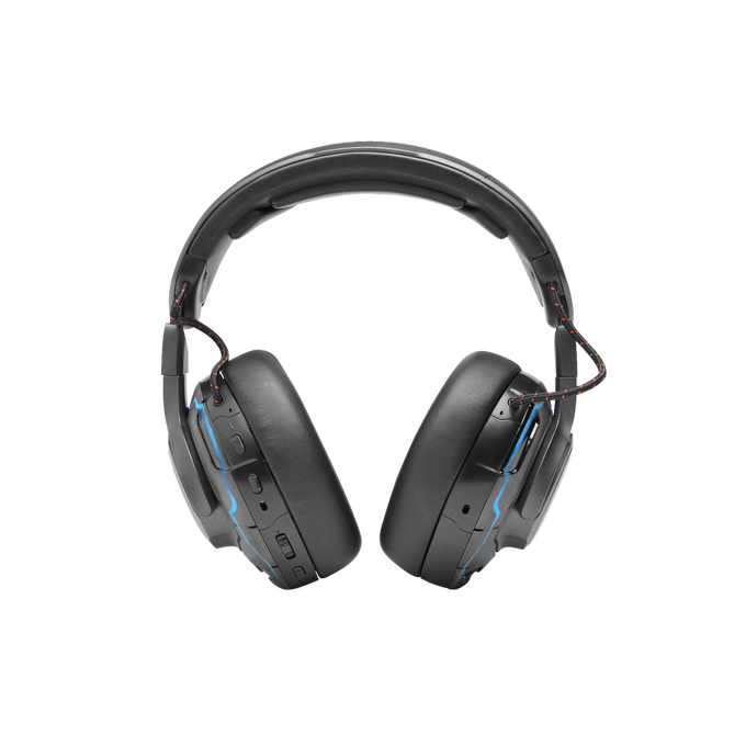 JBL Quantum ONE - Black - USB Wired Over-Ear Professional PC Gaming Headset with Head-Tracking Enhanced QuantumSPHERE 360 - Back image number null